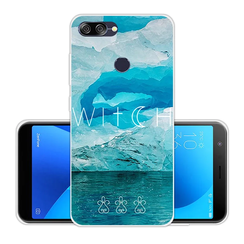 Мягкий прозрачный силиконовый чехол 5 7 дюйма для Asus Zenfone Max Plus(M1) X018DC ZB570TL сделай
