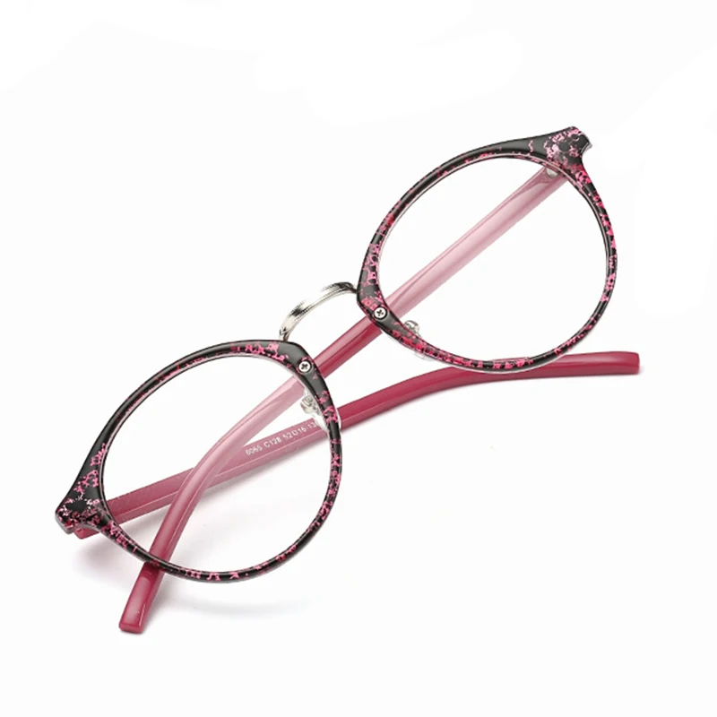 Retro Round Prescription Glasses Men Women Eyeglasses High Quality Myopia Optical Frame Computer Eyewear with Clear Lens Reader |
