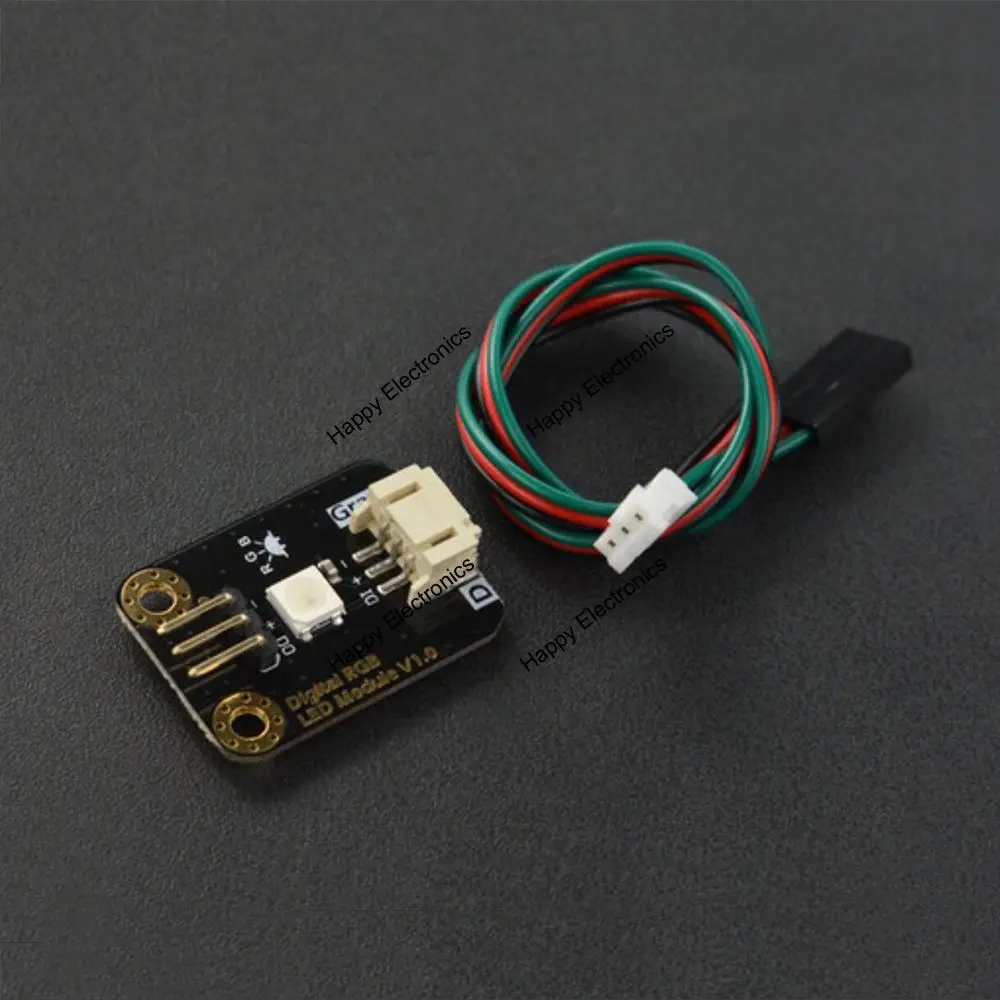 5 шт./лот DFRobot гравитационный цифровой Каскадный светодиодный модуль RGB