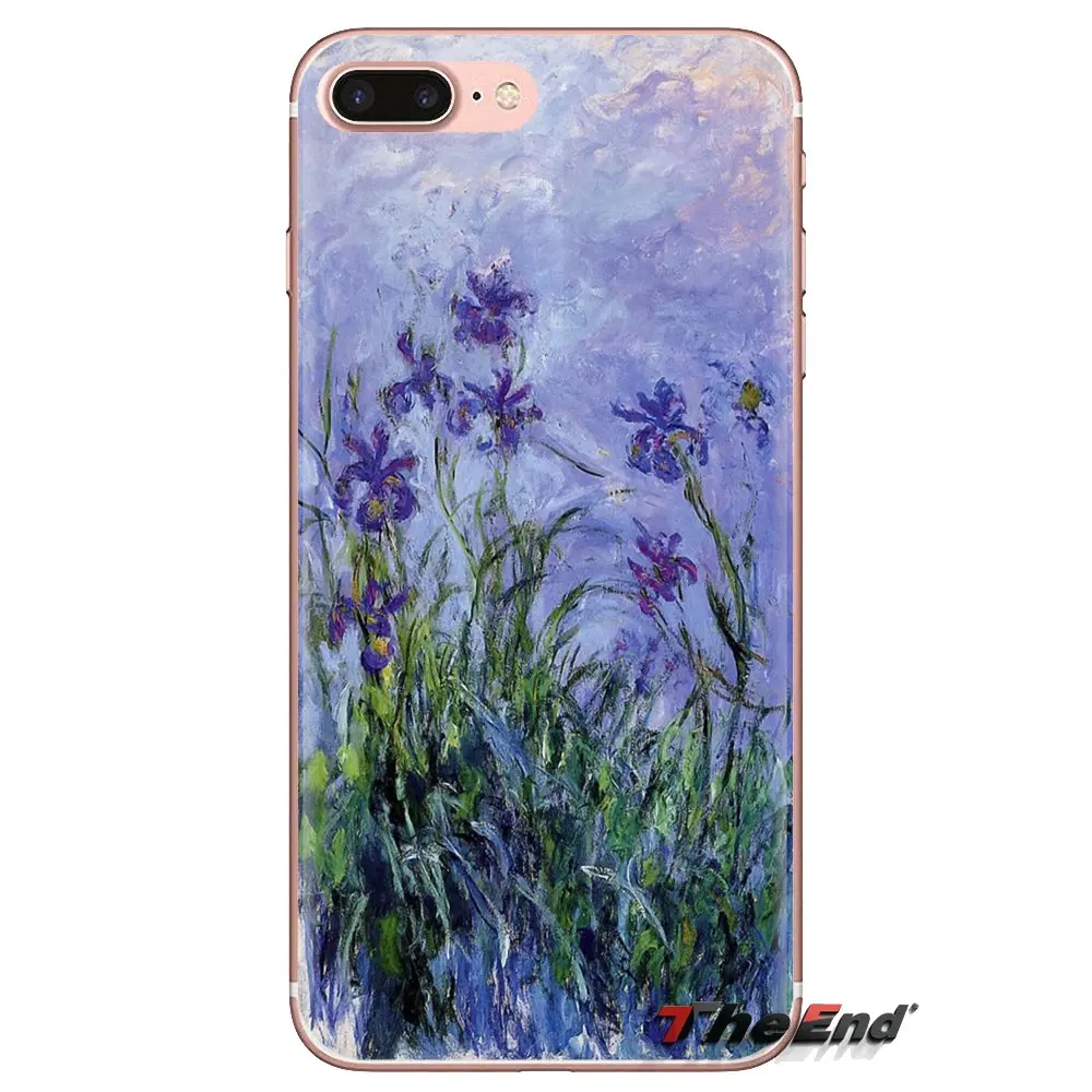 Simple lavender Purple flowers For Xiaomi Redmi 4A S2 Note 3 3S 4 4X 5 Plus 6 7 6A Pro Pocophone F1 Transparent Soft Case Covers |