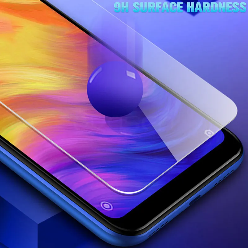 Закаленное стекло для Xiaomi Redmi Note 7 Взрывозащищенная защита от синего света экрана