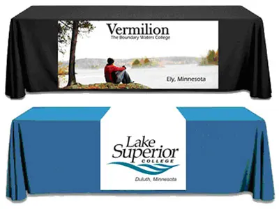 8 футов Настольная Крышка с бесплатной доставкой/логотип скатерти/компания