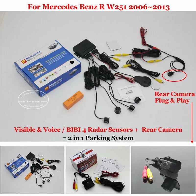 Парковочные датчики для автомобиля датчик заднего вида камера Автомобильная