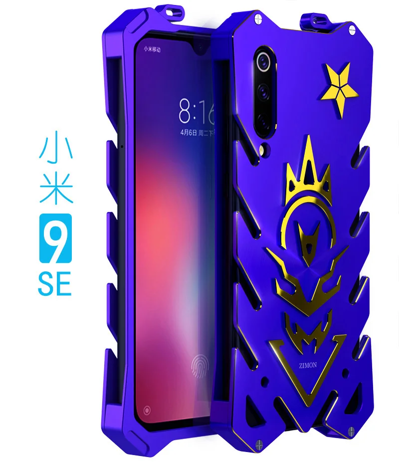 Для Xiaomi mi 9T Zimon авиационный алюминиевый металлический чехол с сильной защитой для Xiaomi mi 9T Pro mi 9 SE металлический чехол