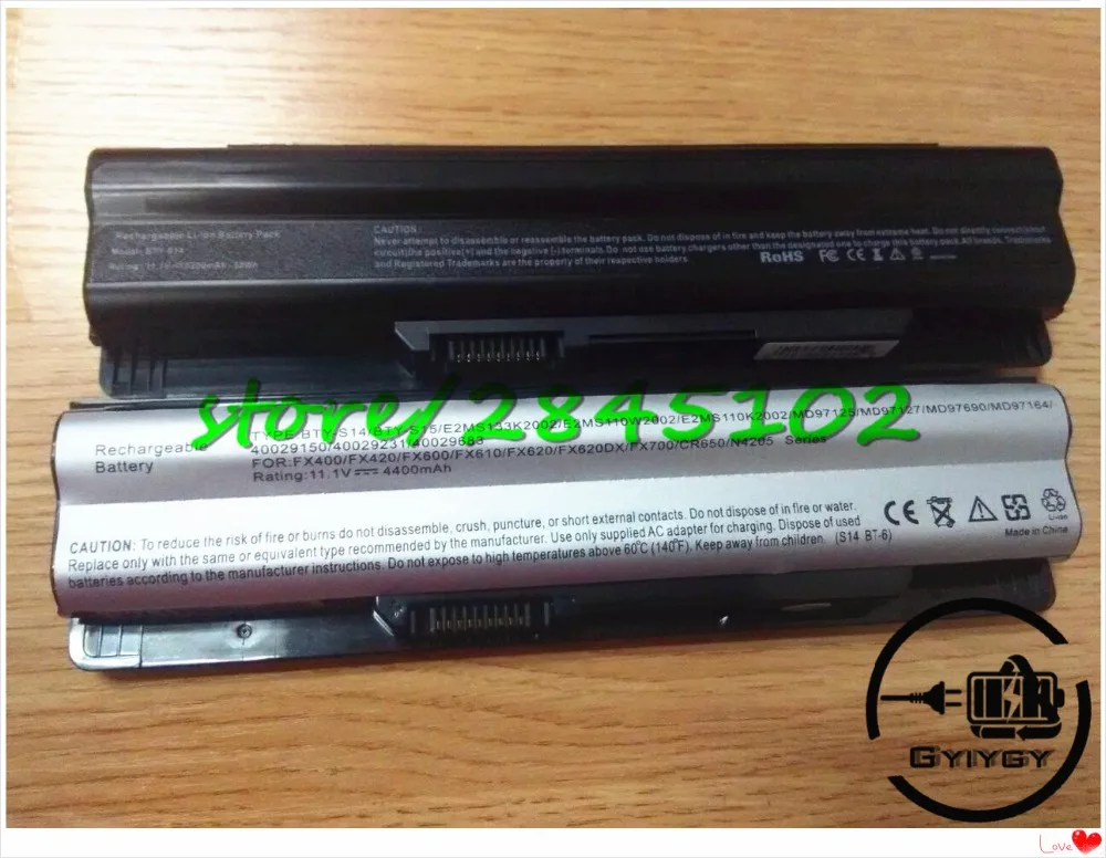 Аккумулятор 6 ячеек для MSI FX610 FX620 FX700 FR400 FR600 FR700 GE620 GE620DX FX620DX BTY-S14 | Компьютеры и офис