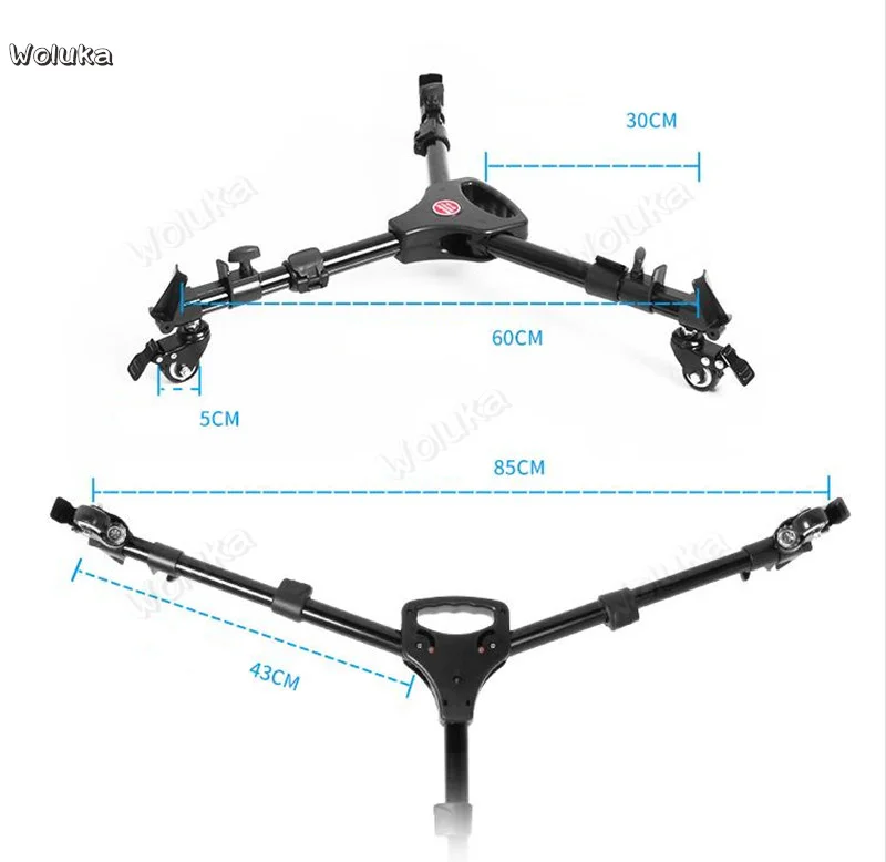 Professional photographic camera tripod ground wheel caster ST-101 pulley general base rack CD50 T07 | Электроника