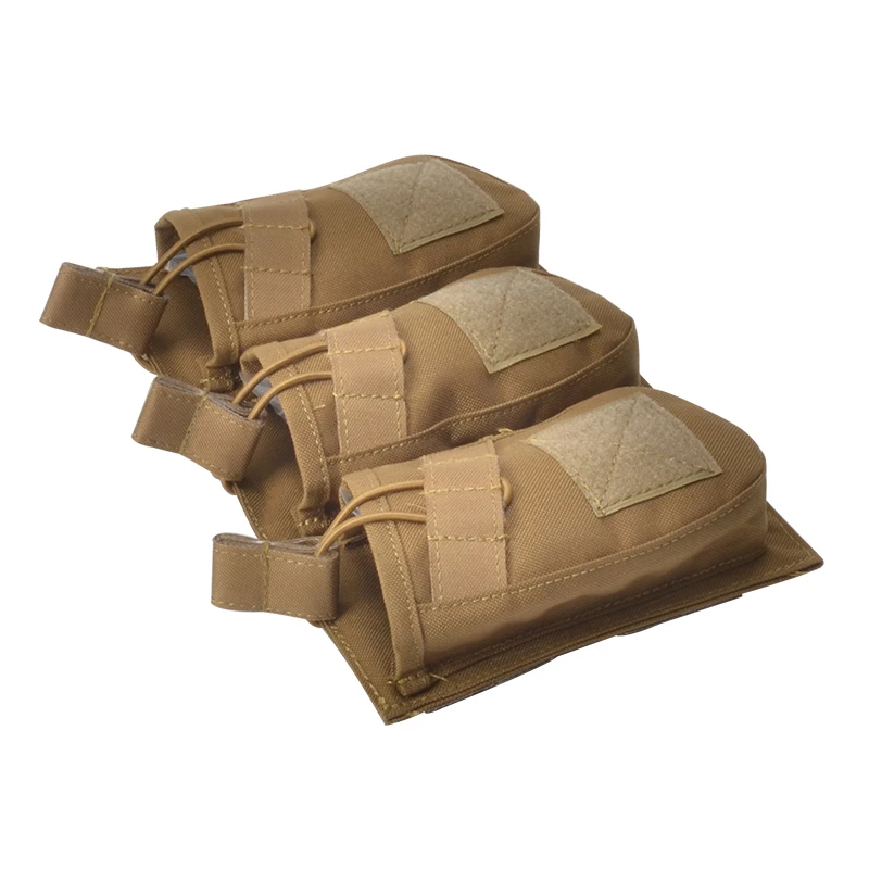 Tactifans Молл АК M4 подсумок Sinagle/двойное/тройной мешочек для лямки Системы Quick Release эластичный Топ открытым камуфляж