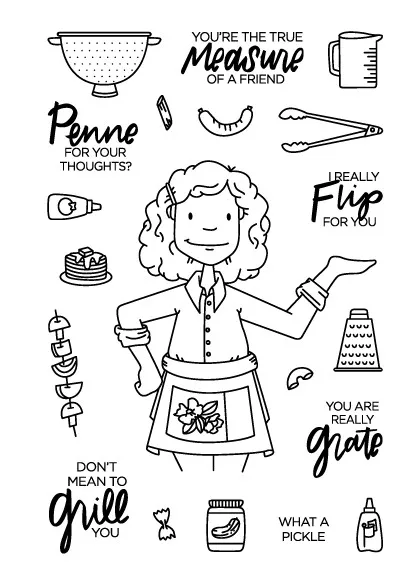 Party Girl Transparent Clear Stamps for DIY Scrapbooking/Card Making/Kids Christmas Fun Decoration Supplies ST0397 | Дом и сад