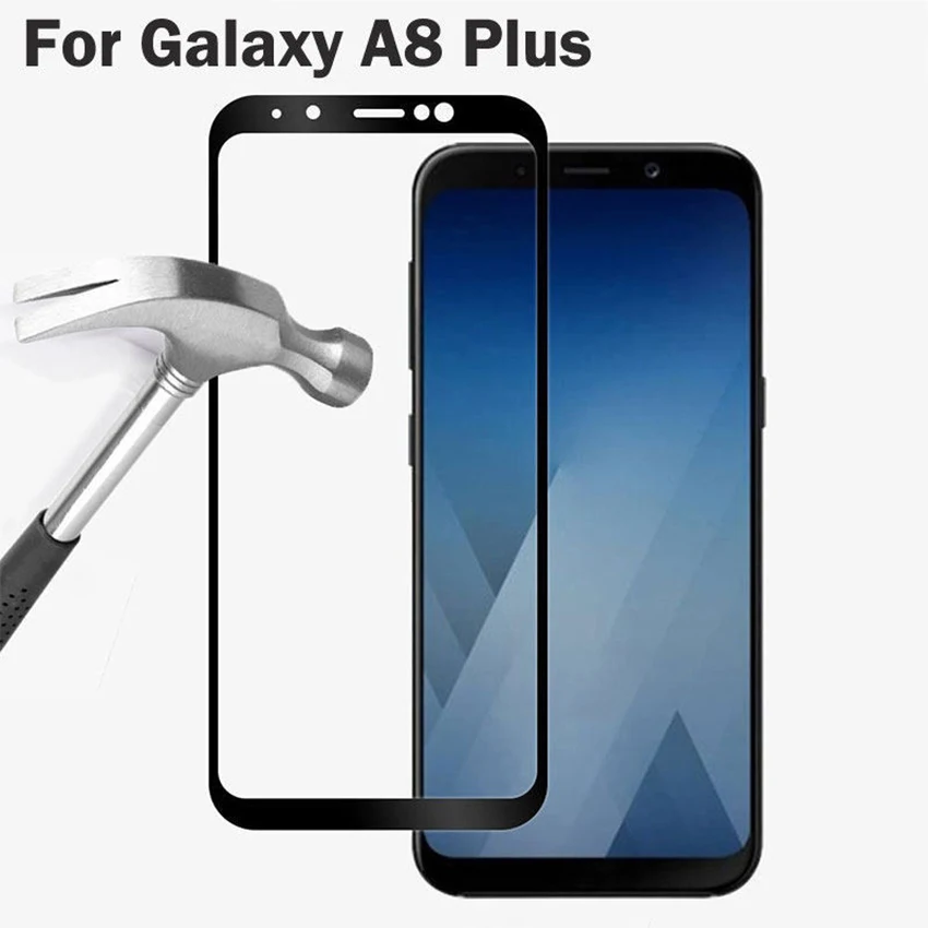 3D полное покрытие Закаленное стекло Защитная пленка для экрана Samsung Galaxy