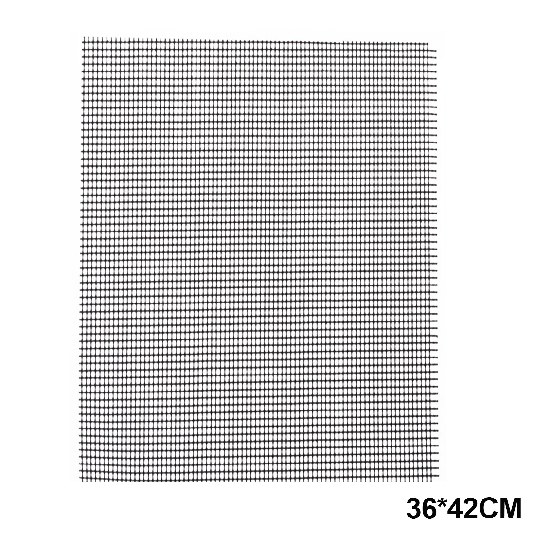36x42CM Круглый прямоугольный гриль из нержавеющей стали для барбекю, проволочная сетка для барбекю, инструмент для барбекю, антипригарный гриль из нержавеющей стали, проволочная сетка для печи - Цвет: 36x42CM
