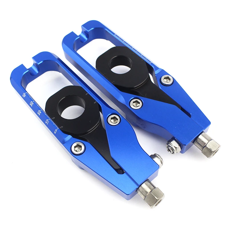 Мотоцикл с ЧПУ алюминий левый и правый цепи регуляторы катушки натяжители Катена