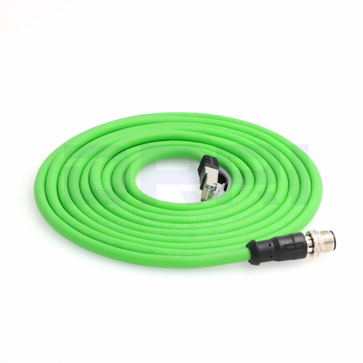 M12 4 контактный d код Мужской RJ45 водонепроницаемый Ethernet экранированный кабель для