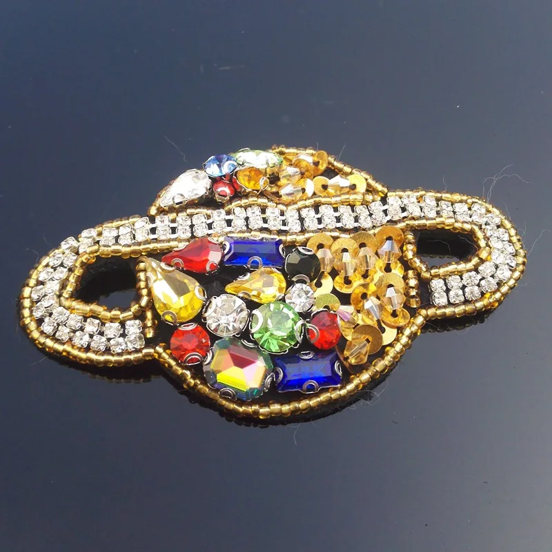 3D ручной работы земной шар нашивки-стрелы для одежды Сделай Сам пришить блесток