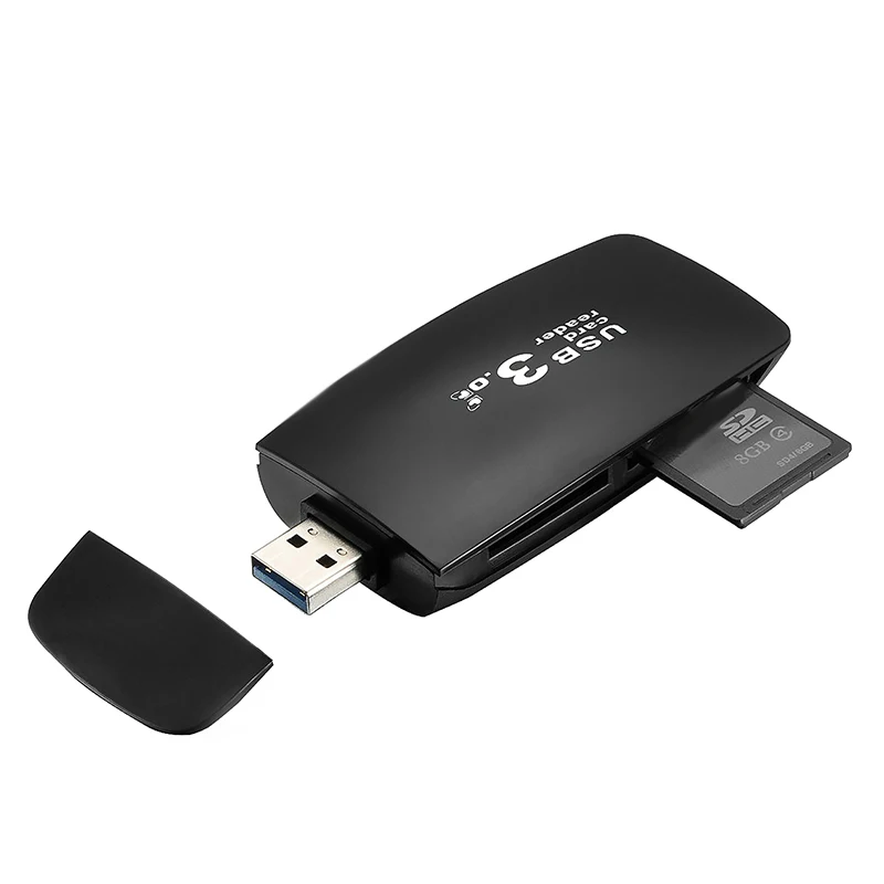 Rocketek usb 3,0 мульти карта памяти ридер адаптер кардридер для micro SD/TF CF MS microsd ридеры ноутбук компьютер ПК