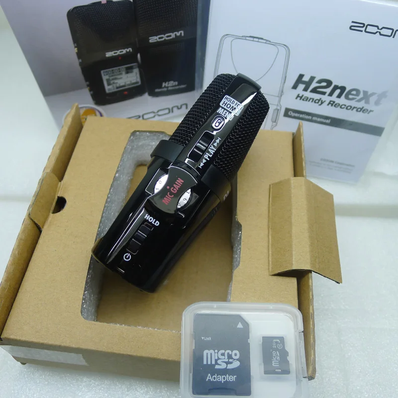 Зум H2N MIC цифровой Профессиональный голос музыка встречи mp3 рекордер зеркальные