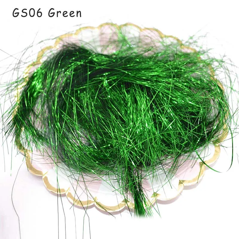 GS06 Green 10 г/упак. измельченный рифленый рафии конфетти модные Фольга шелк сухой соломы ткани трава наполнитель подарочной коробки Свадебная вечеринка Декор подарок 7Z - Цвет: GS06 Green
