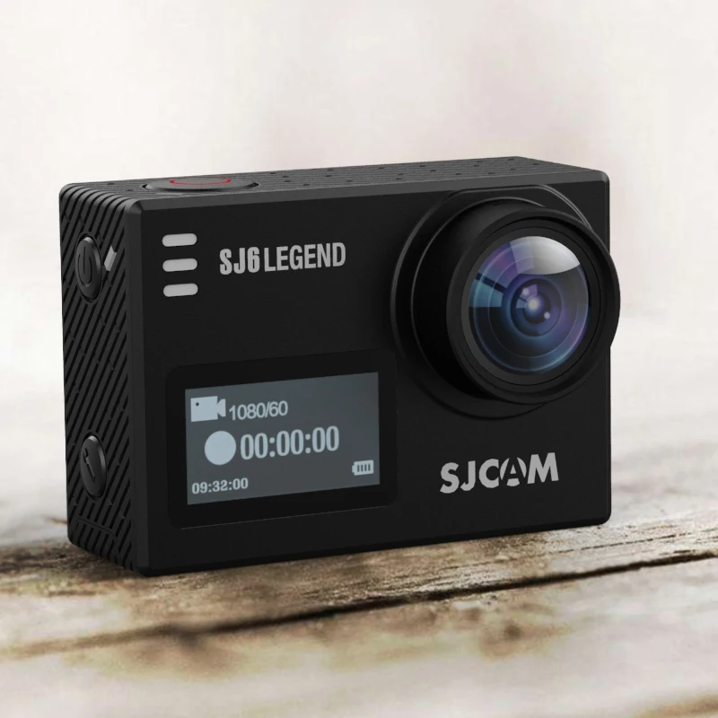 SJCAM SJ6 Легенда гироскопа Действие шлем Спорт DV камера водонепроницаемый 4K NTK96660 16MP RAW FOV двойной экран Спорт DVR