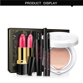 Brand Gift Box Makeup Set,Fashion Cosmetics Kit,Anti-wrinkle Concealer,WaterProof Mascara,East to wear Lipstick,Natural Eyebrow Other Image
