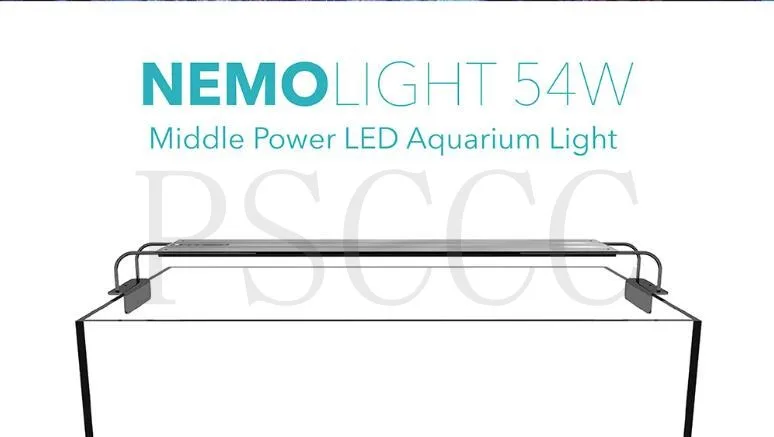 Nemo Light Aqua Fresh аквариум с растениями Рыба датчик для емкости светодиодный свет 72 Вт ультра тонкий коралловый светодиодный светильник ультратонкий морской воды