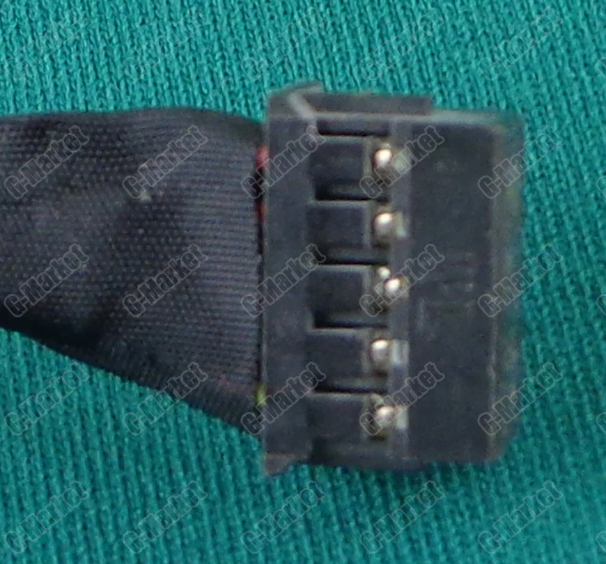 Оригинал! Новый разъем питания постоянного тока для ноутбука с кабелем HP Pavilion 15