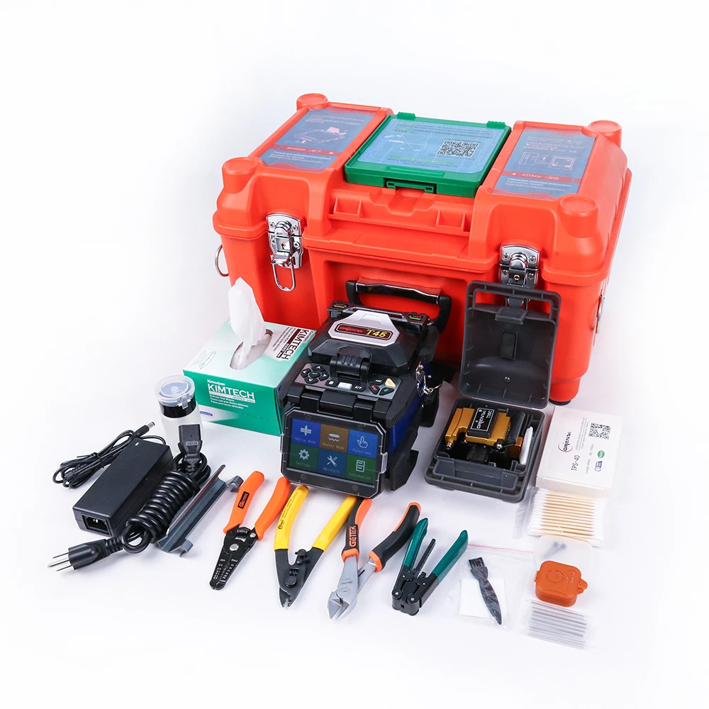 

Orientek T45 Empalmadora De Fibra Optica Fiber Optic Splicers splicing machine