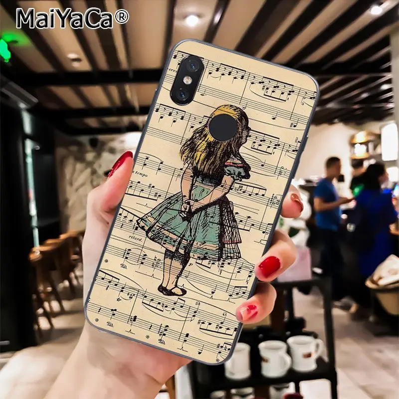 MaiYaCa музыкальные ноты Скрипка Музыкальный Чехол для телефона Xiaomi Redmi8 4X 6A S2 7A 5A Redmi 5