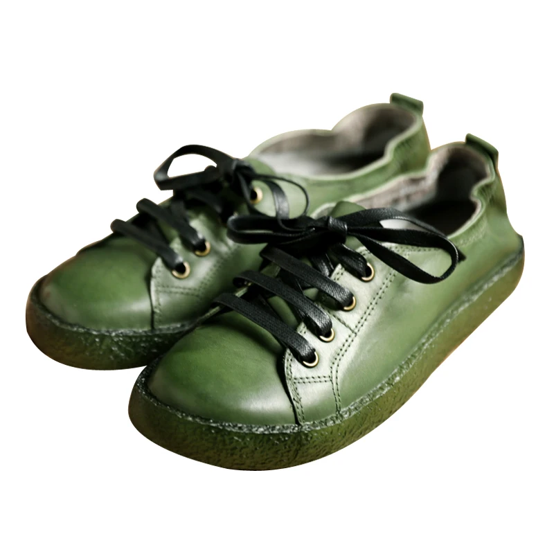 

Xinsen leather lace-up casual shoes fashion wild old dirty shoes wedges women's shoes.