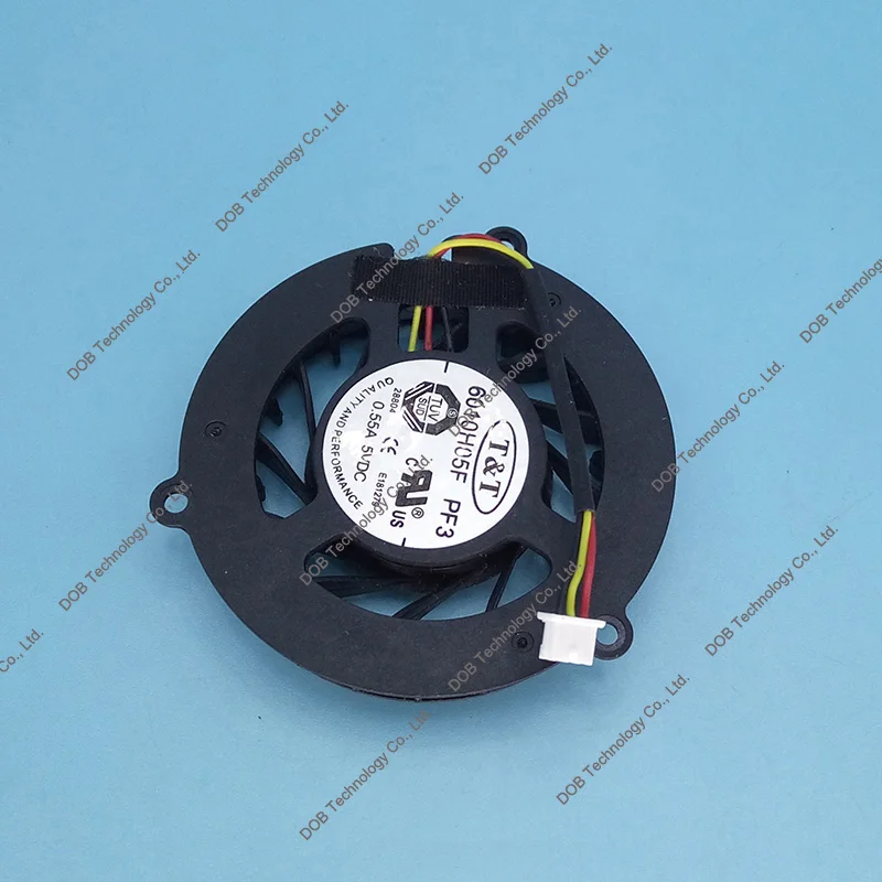 Фото Вентилятор процессора для MSI EX400 EX401 EX401X EX600 VR601 VR440 PR600 DFB450805M10T F675-CCW охлаждающий вентилятор для ноутбука №2