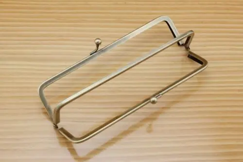 Сумка Кошелек Рамка Металлическая клей Двойная застежка 18 см x 5 Анти Латунь Z108 |