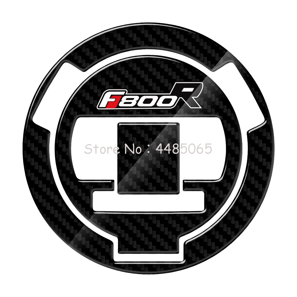 Наклейка крышки масляного топлива газа для BMW F800R F 800R мотоцикла 3D углеродного