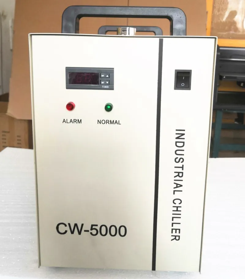 Машина для лазерной гравировки, чиллер CW3000, чиллер для гравировки, машина для охлаждения шпинделя, водяного бака, насос, машина для лазерной резки, охлаждение
