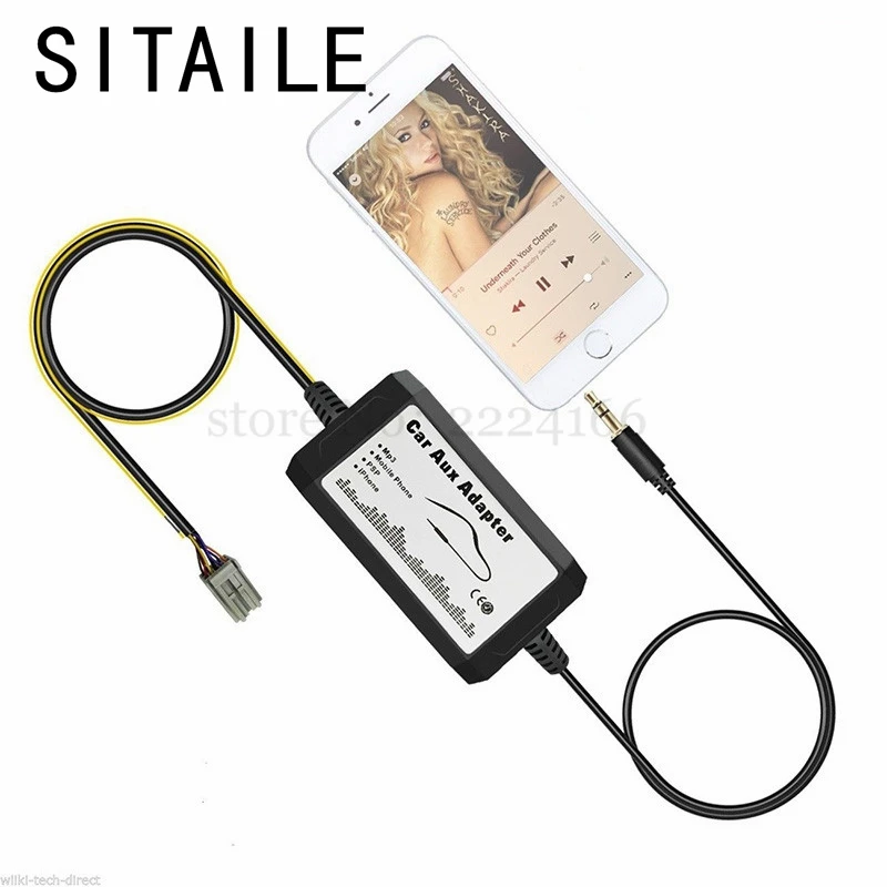 SITAILE Aux аудио адаптер для Jeep Wrangler/Liberty/Grand Cherokee/Plymouth Chrysler Concorde/PT Cruiser Dodge Ram Durango|chrysler