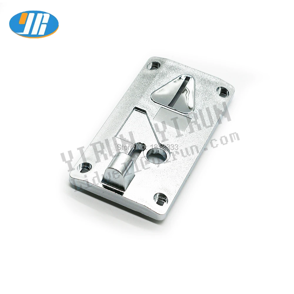 10pcs Coin acceptor Front panel Chrome-plated silver coin select parts arcade game ccessories | Спорт и развлечения