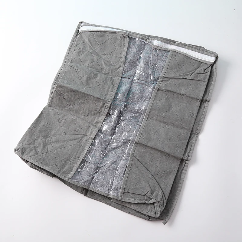 Сумка для хранения одежды Нетканая Портативный Организатор 25*22*1 см складной шкаф