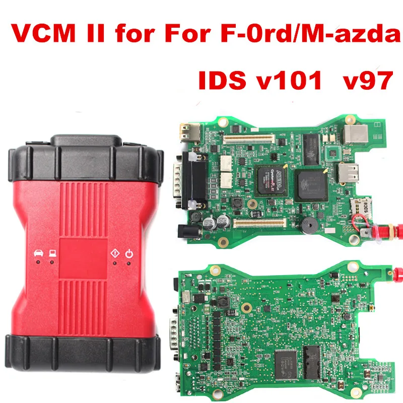 2019 новейший VCM 2 диагностический Сканнер многоязычный VCM2 IDS V101 V96 V86 инструмент VCMII