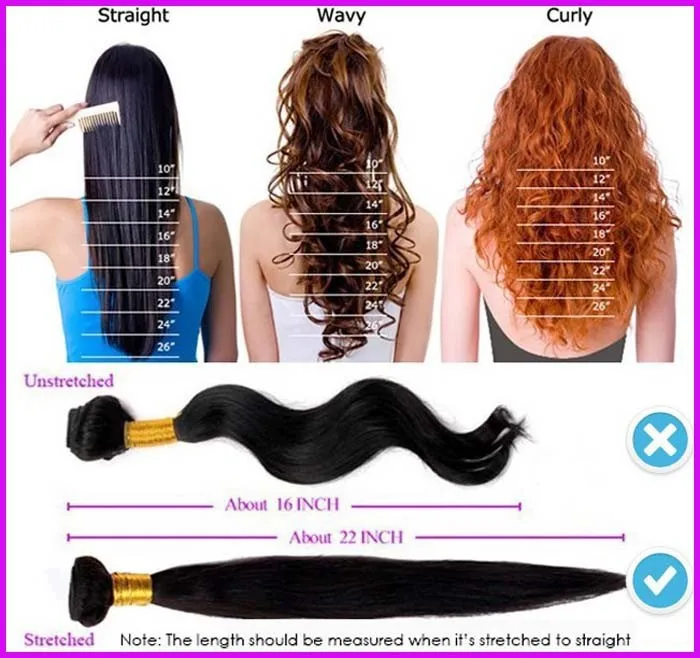 Бразильский Micro Кольцо/Бисера Loop Наращивание Волос 6А Девственницы Бразильские