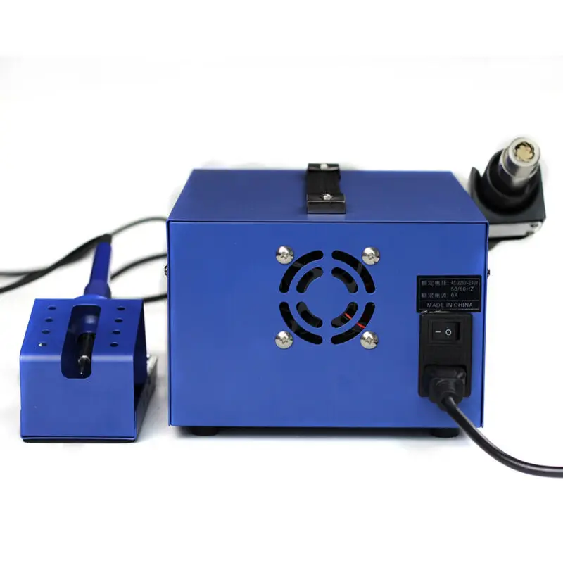 

A-BF 500D Soldering Rework Station Combine soldering iron hot air gun station power supply 3 in 1 for DIY or smart phone repair