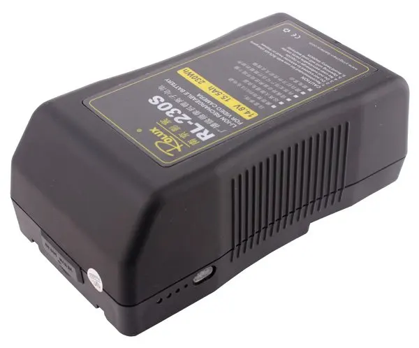 RL-230S 230Wh Li-Ion 14 8 V 15.5Ah S0ny v-крепление замок аккумуляторная батарея для видео