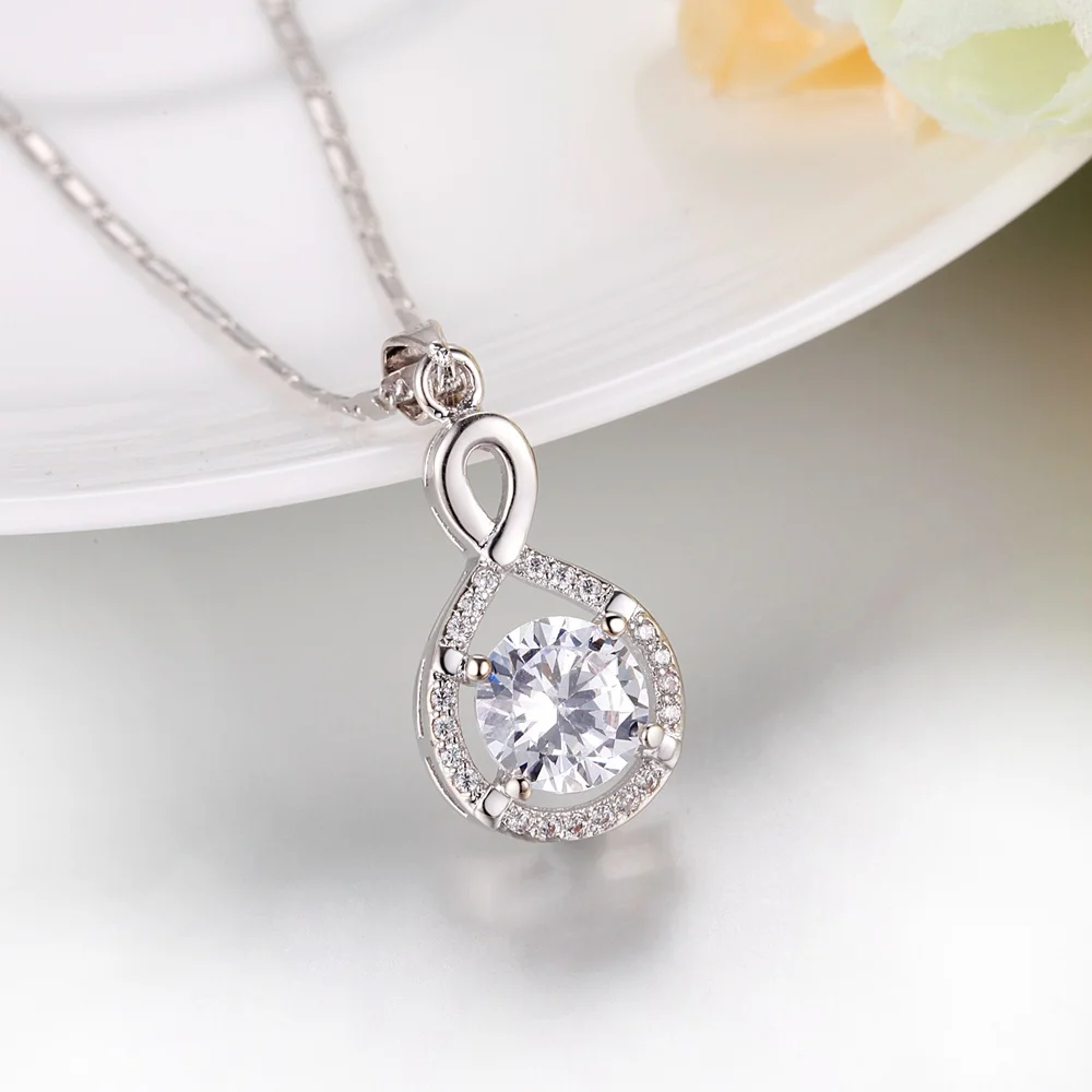 Ожерелье с подвеской серебряным покрытием милая музыкальная цепочка ювелирные