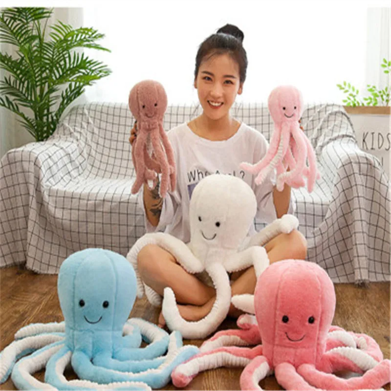 40 65 см Милая имитация осьминога подвеска плюшевая мягкая игрушка олень животные Домашние аксессуары милые
