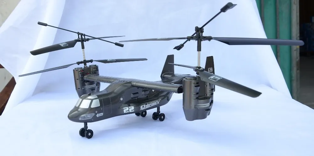 Новая версия 2,4 Ghz 4.5CH RC 3D Osprey вертолет на радиоуправлении RTF готов к полету с гироскопом и светильник