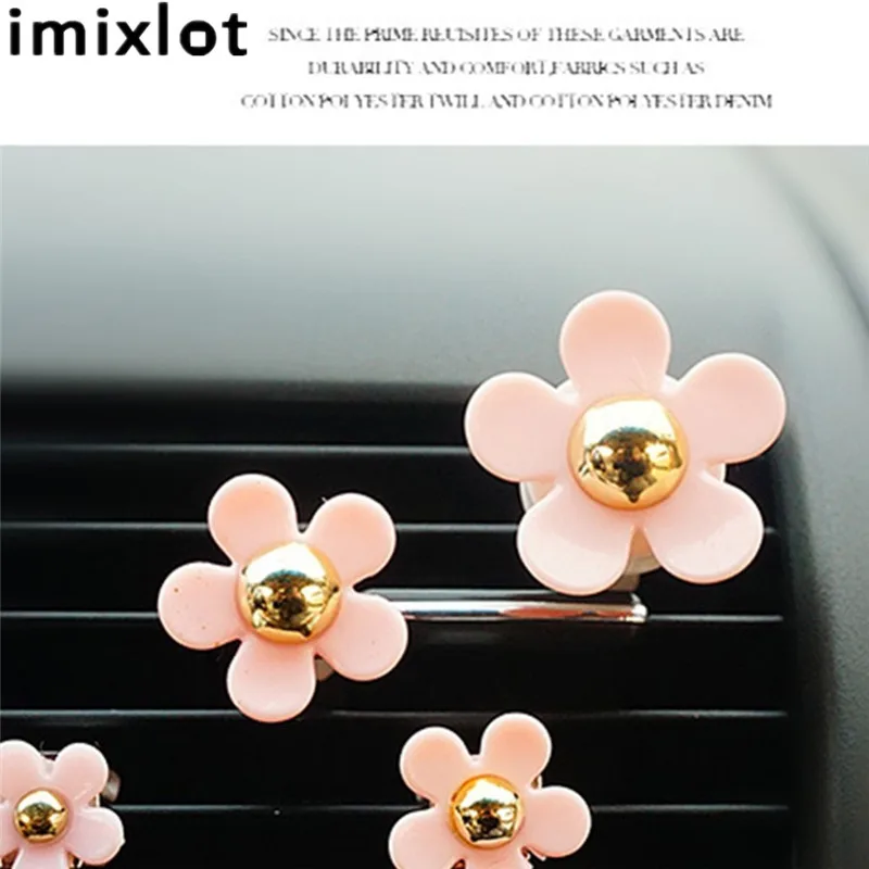 Imixlot 1 комплект Маргаритка мини парфюм с цветами автомобильный Кондиционер