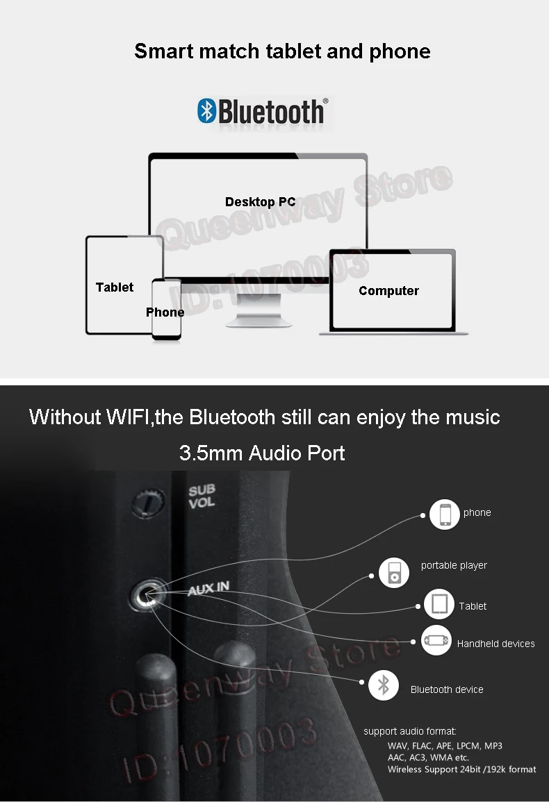 HIVI MS2 Wi-Fi Bluetooth High-end 2,1 Беспроводная активная акустическая система 2way 4-order " midbass драйверы 0,8" твитеры 1" бас