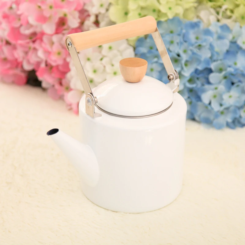 Эмалированный чайник бутылка для воды | Дом и сад