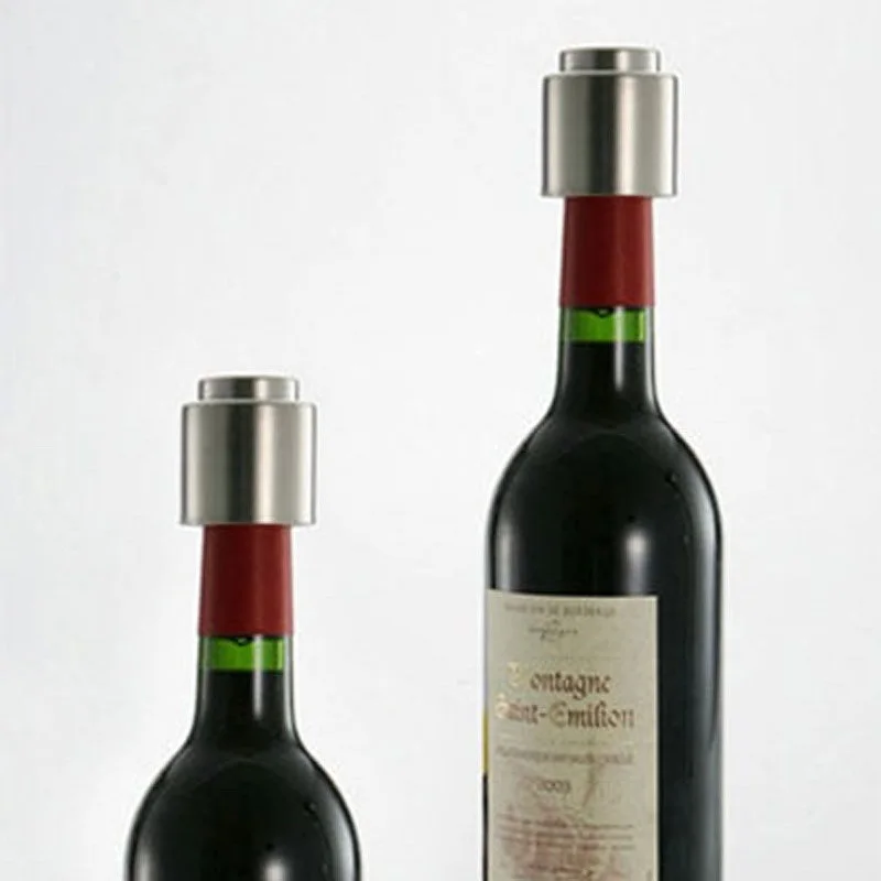 1 шт. Нержавеющая сталь пробка для бутылки вина Кепки Суле герметичный хранения
