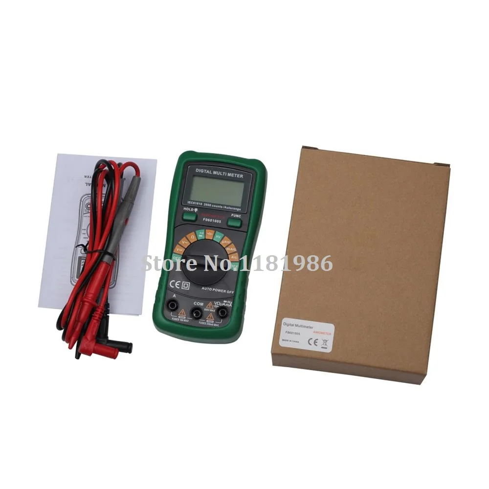 AIMO/AIMOMETER F0601005 цифровой мультиметр DMM MS8233D DC/AC Напряжение Ток Гц Сопротивление Емкость диод тестер Multimetro
