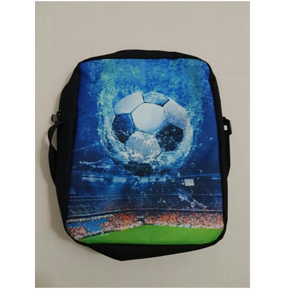 Маленькие дорожные мужские сумки FORUDESIGNS крутые мессенджеры с принтом пламени и