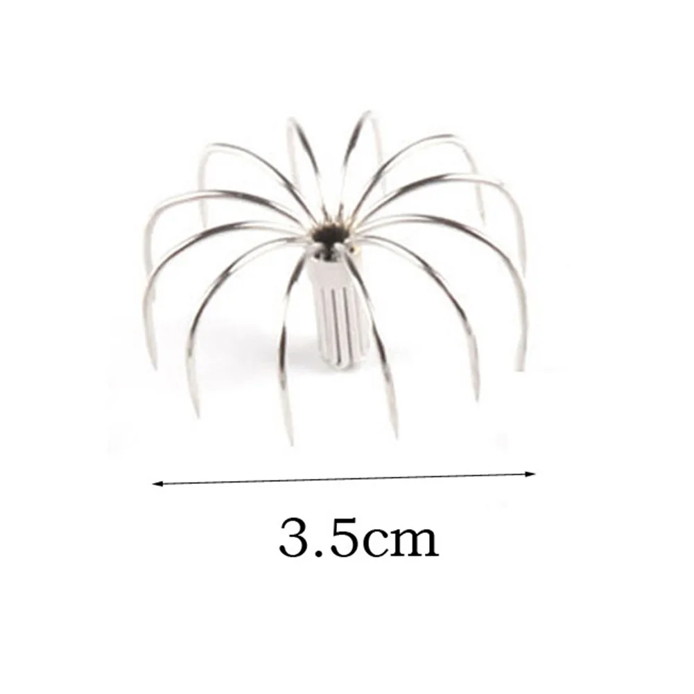 5 шт./партия морские взрывные рыболовные снасти 12 игл двигающийся рыболовный