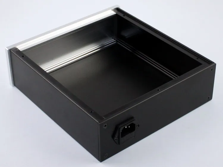 Корпус с усилителем из алюминия 230*215*70 мм корпус для наушников DAC Box WA35 |