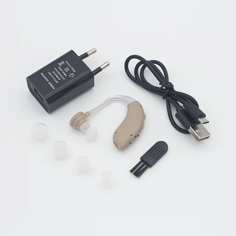 USB Портативный Перезаряжаемые слуховые аппараты усилитель беспроводной bluetooth
